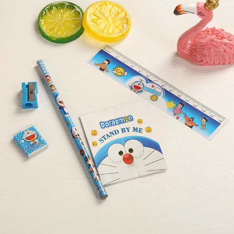 Manufacturer Cheap Stationery 5 in 1 Back to School Stationery Set