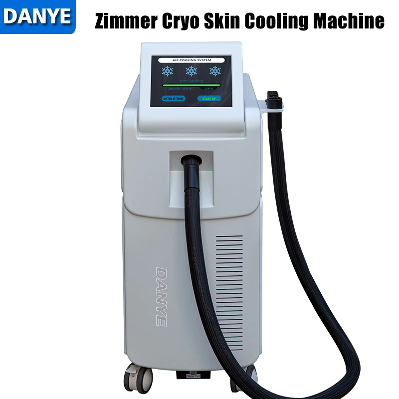 Equipo de Salón de Belleza Zimmer Cooler Cryo Skin Cooling Machine for Tratamiento láser