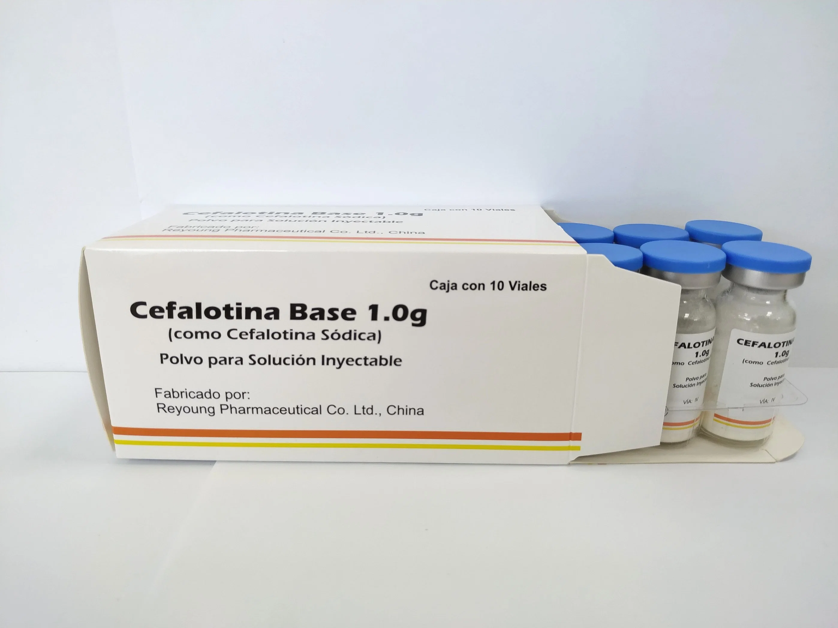 Les produits pharmaceutiques pour l'injection Cefalotin 1g avec le certificat GMP