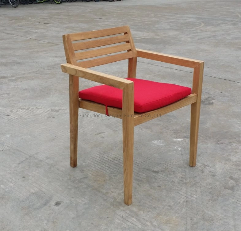 Meuble de jardin en teck birman Chaise en bois d'extérieur