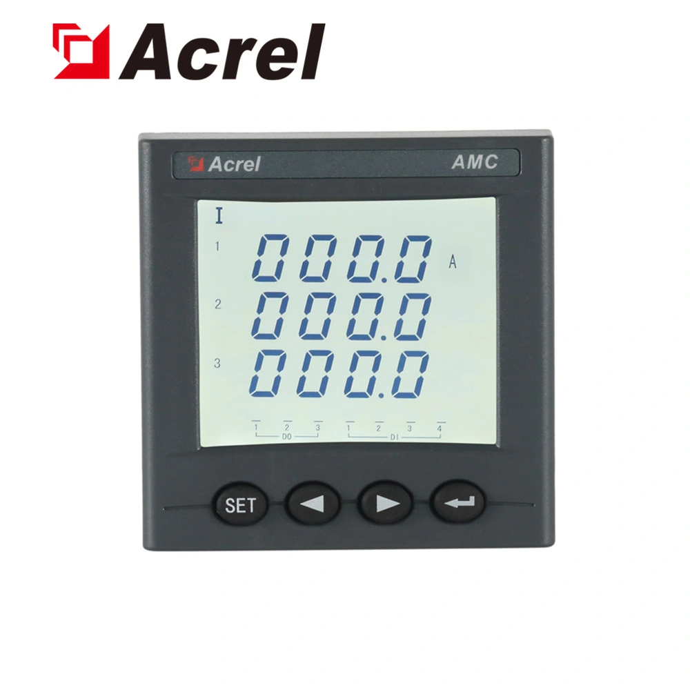 Acrel Amc72L-Ai3/C 3 Phase Ampere Meter with RS485 Modbus RTU Ce Approval