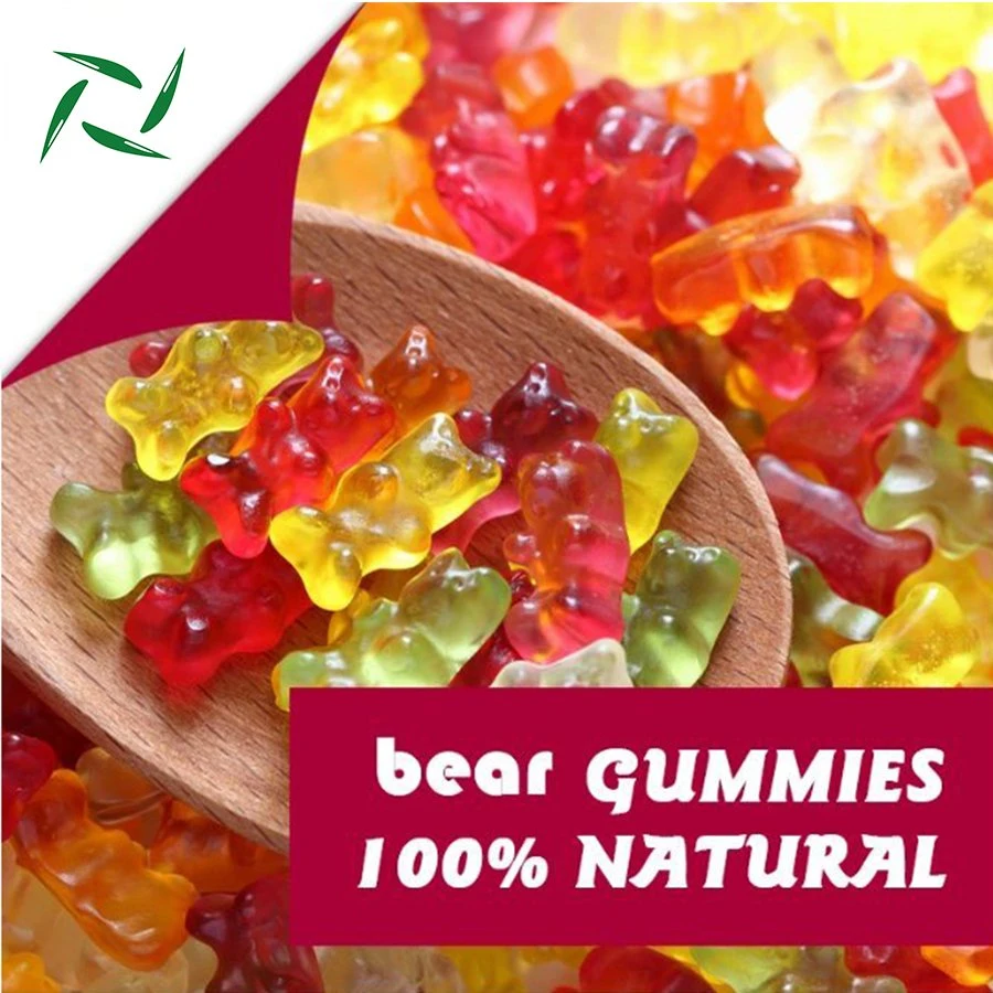 Süßwaren Fisch Öl Gummys Biotin Gummy Süßigkeiten Apfelessig Gummivitamine