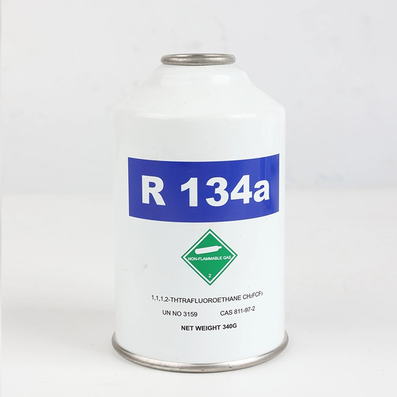 China Factory Refrigerant Gas 340g R134A for Automotive Air Conditioners at Low Price