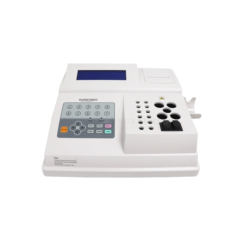 Sy-B031 Hot Sale Lab Clinic Human/Veterinary Double Channel Blood Coagulation Analyzer with CE