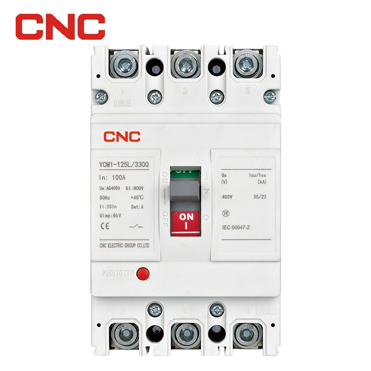 Ycm1 Series MCCB Circuit Breakers 63A-800A 2p 3p 4p 400V/690V Electric Moulded Case Circuit Breakers