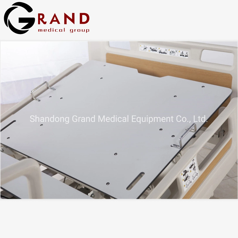 Hospital Equipment High quality/High cost performance  Medical Bed Manual Three Function Lifting Adjustable ABS Crank Nursing Medicare Bed Luxury Operating/Opeartion Room Bed