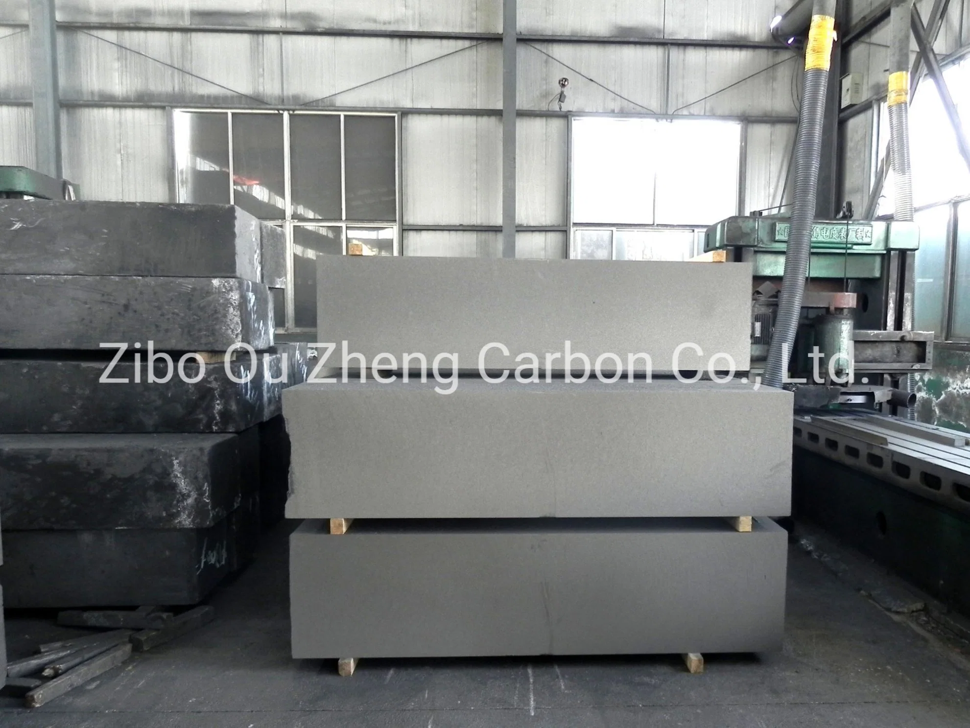 High Strength Good Lubrication Graphite Blocks Using in Furnace of Steel-Making