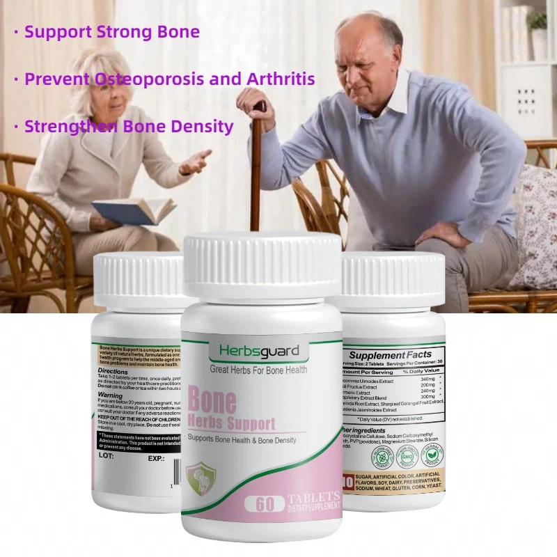 Manufacture Osteoporosis Fracture Prenvention Customizable Specification 60 Tablets Health Supplement