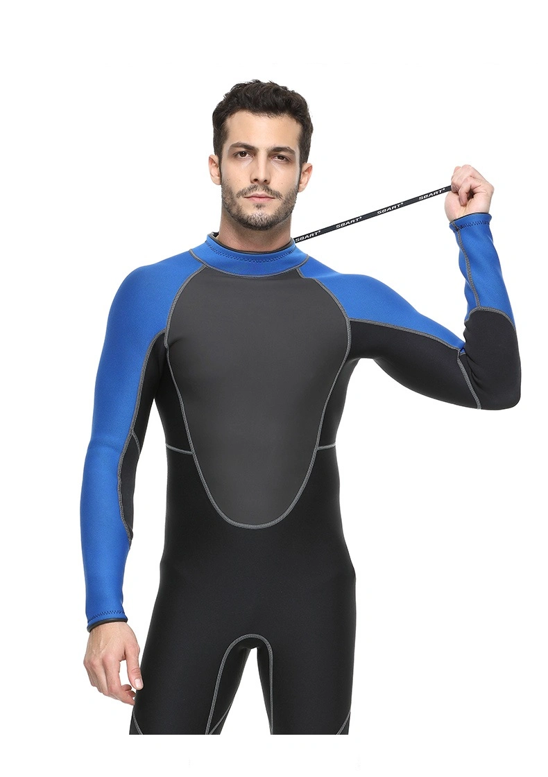 Neopreno para hombres con manga larga Traje de buceo y surf Traje completo de buceo