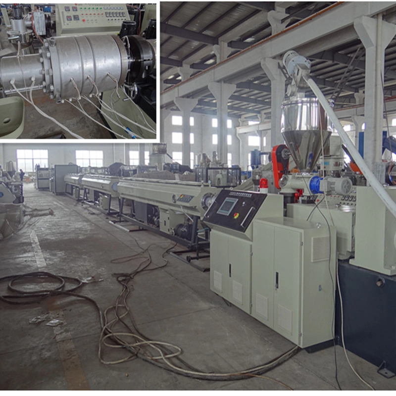 tubería de PVC Yatong PVC Mezcla de CaCO3 Línea de producción de materias primas