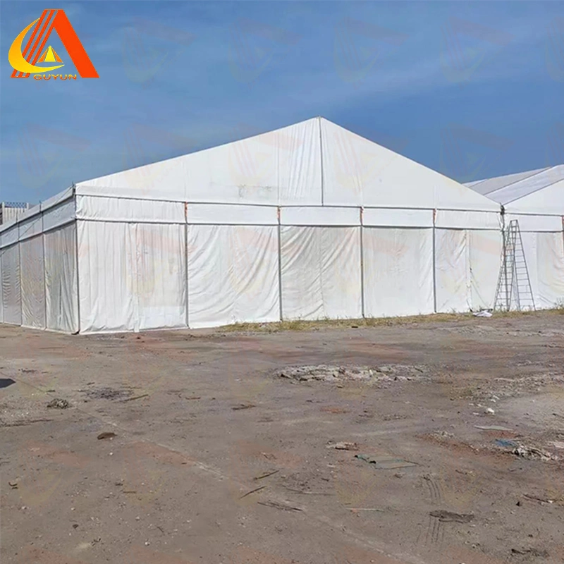 Outdoor Industrial PVC Fabric Storage Tent Multi-Usage Shelter