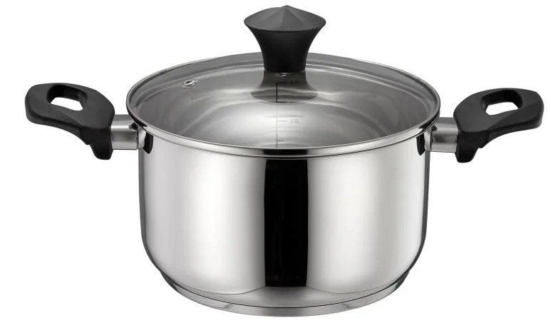 Accessoires de cuisine Cuisine Casserole en acier inoxydable 304 Batterie de cuisine