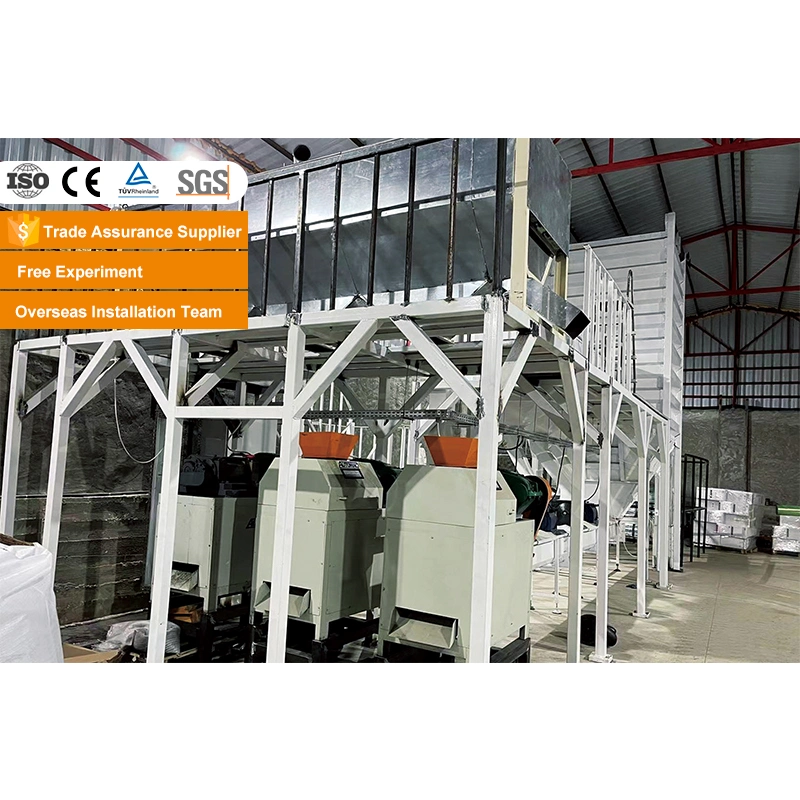 Gate 1-2t/H Processing Cat Litter Manufacturing Machine