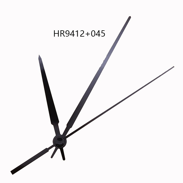 Hr9412 108 mm noir les mains de l'horloge 045 de seconde main