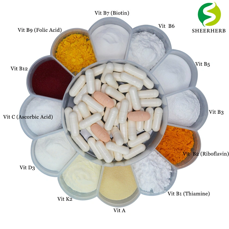 Vitamins Biotin Hair Multivitamins Supplier Bulk Multivitamin Powder