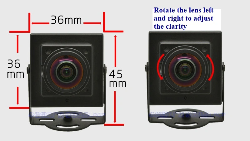 كمبيوتر يعمل بالأشعة تحت الحمراء بدقة 4K وبالدقة 8 ميجابكسل مزود بتقنية Narrowband بنظام Android/Windows Industrial Camera كاميرا الكمبيوتر ATM كاميرا كشك بزاوية واسعة كاميرا Kiosk كاميرا خالية من التشوه USB كاميرا