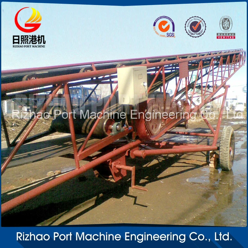 SPD Rubber Belt Conveyor System for Material Handling