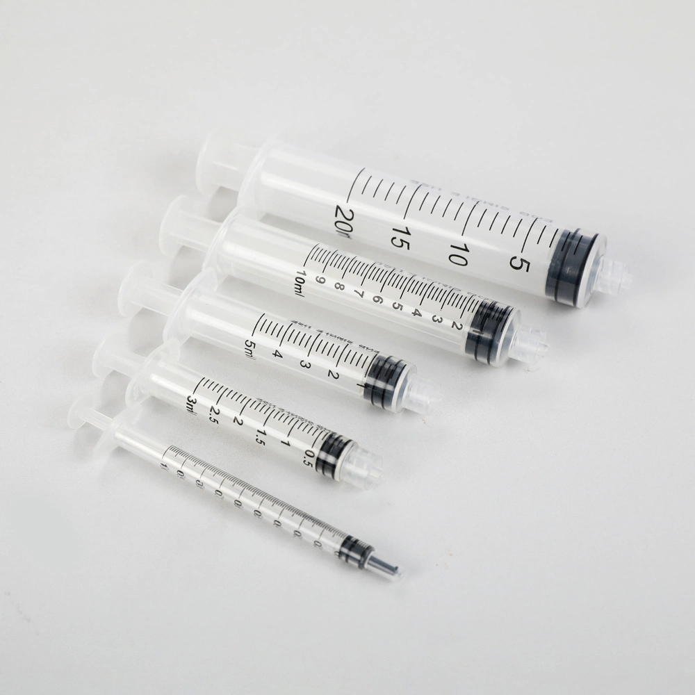 Cheap Price Central/off-Central White Medical Products Injection Syringe