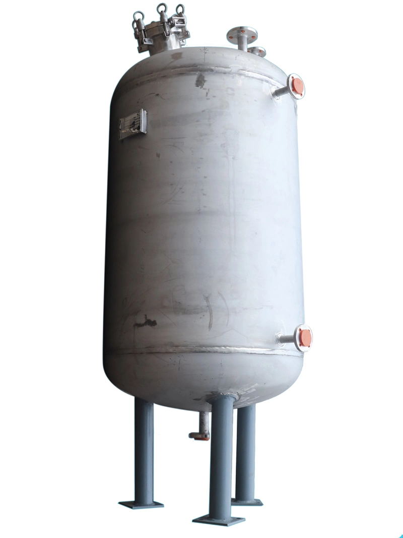 Horizontal Air Receiver Drum Stainless Steel Storage Tank