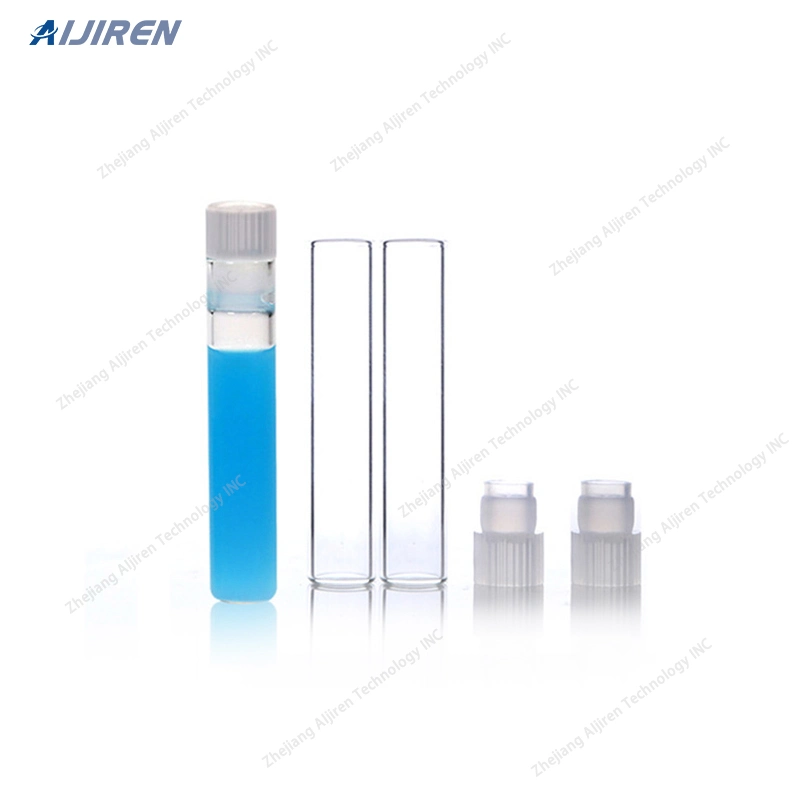 8.2X40mm Lab 1ml Glassware Tubular Bottle Vial for HPLC Analysis