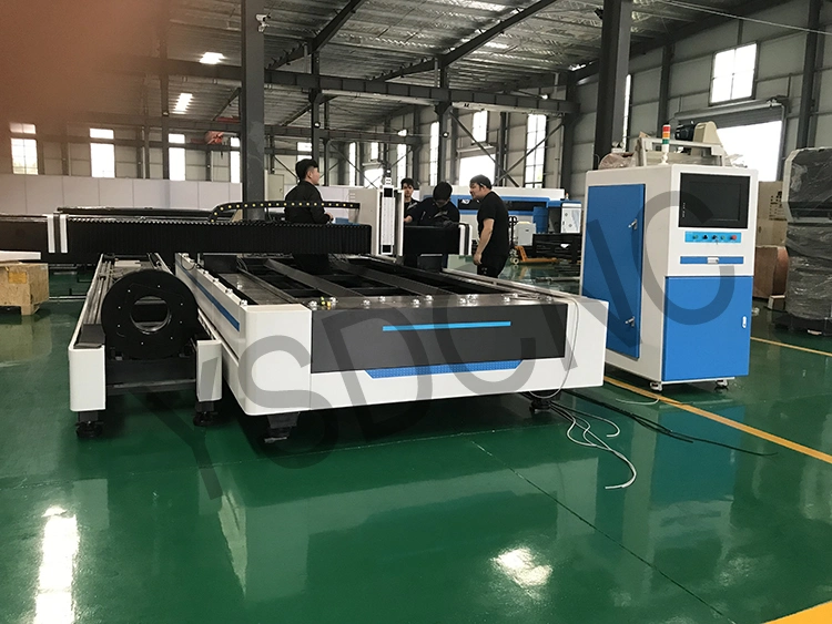 1000W 1500*3000 Stainless Steel Aluminum Copper Sheet Metal Industrial Laser Equipment Metal Plate Tube Pipe Automatic CNC Fiber Laser Cutting Machine