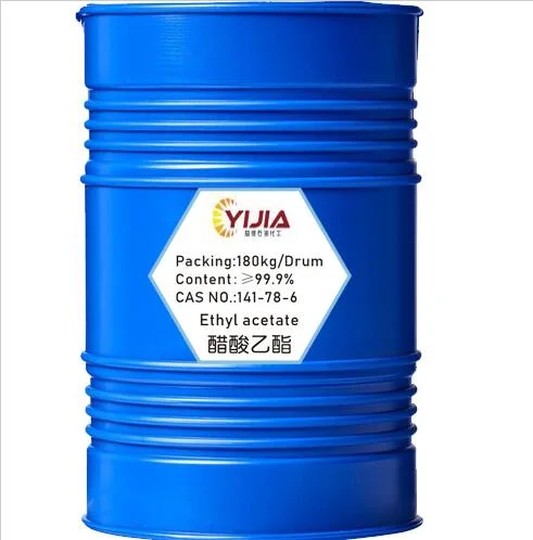 Mejor precio de la máxima calidad Solvente Industrial No CAS 141-78-6 de acetato de etilo