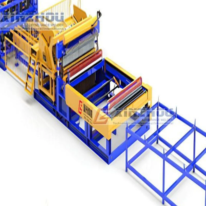 Full-Automatic Reinforcement Steel Bar Wire Mesh Welding Equipment Machine