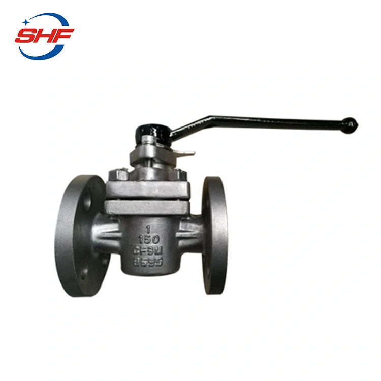 Water Oil Gas Alloy Steel Cn7m Sleeve Type Soft Sealing Flange End Plug Cock Valve