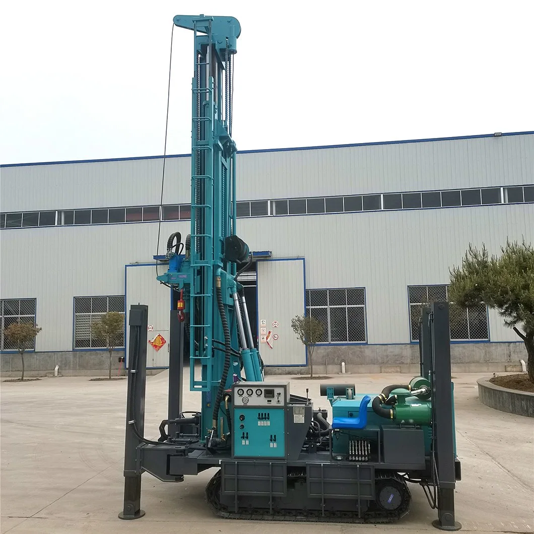 Ready to Ship in Warehouse 380m Depth Crawler Diesel Mine Drilling Rig China Drill Rig Drilling Rig for Water Well