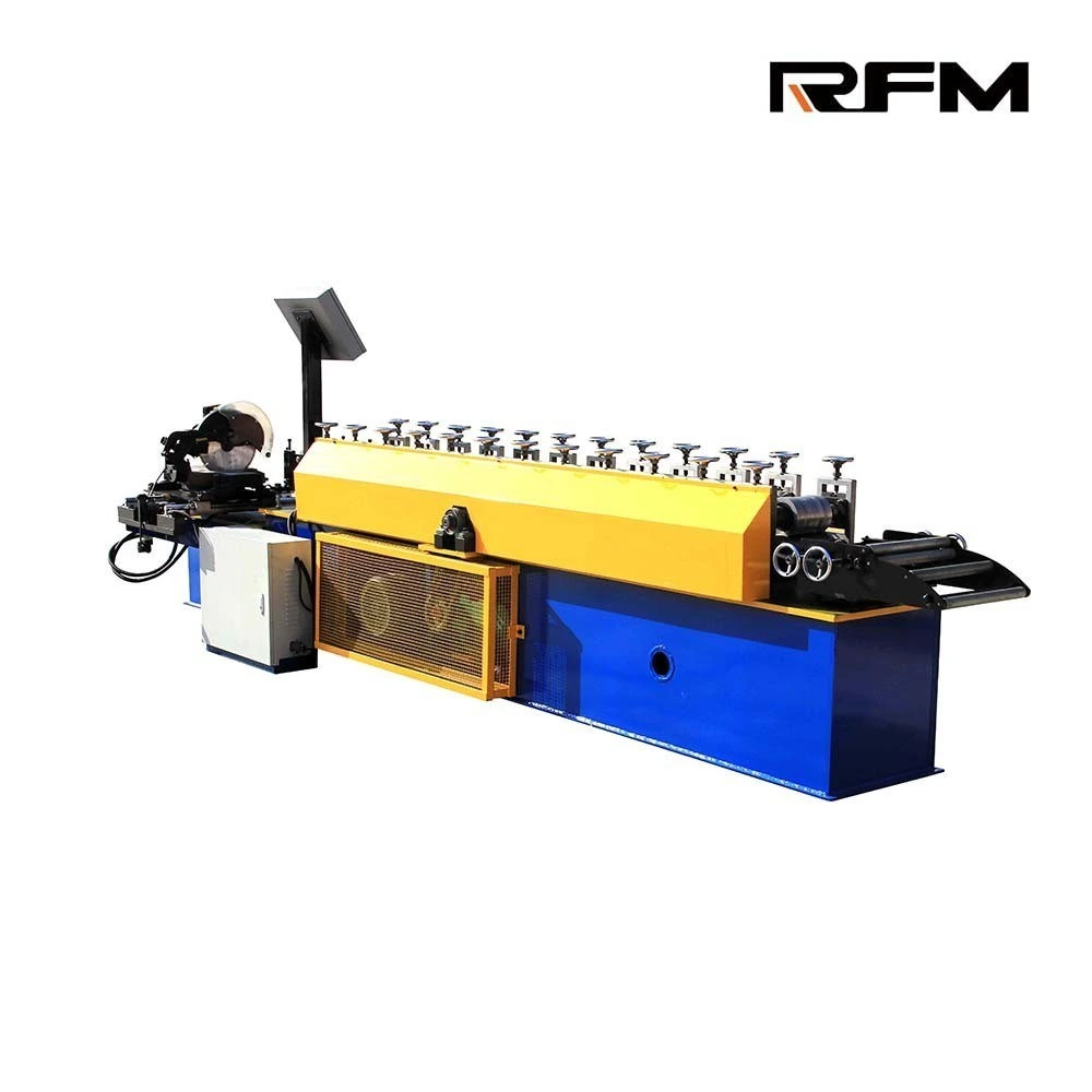 High Standard 118 mm Different Thickness Metal Shutter Door Roll Forming Machine Flying Saw Cutting