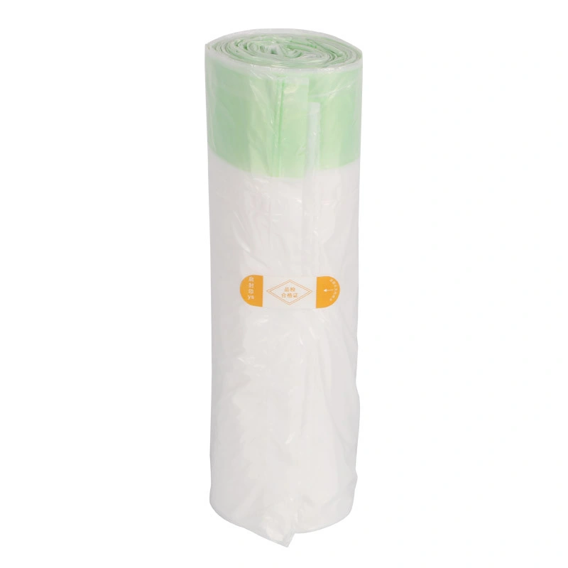 Factory Direct Customized Thickened Household Portable Drawstring Automatic Closing Garbage Bag