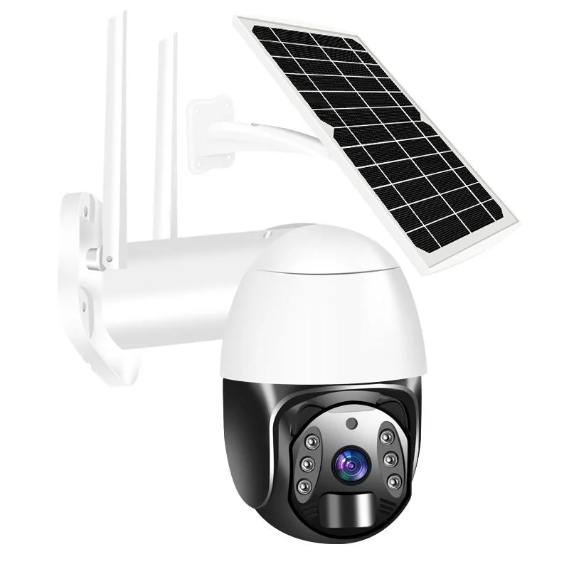 Système de sécurité CCTV caméra PTZ extérieur étanche module Cat4 3MP Carte SIM 4G caméra solaire aucun câble Tuya CCTV nécessaire Caméra HD