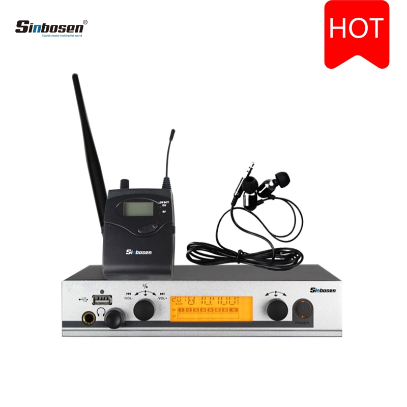 Sinbosen Wireless Microphone System Ew300 Imeg3 in Ear Monitor for Stage