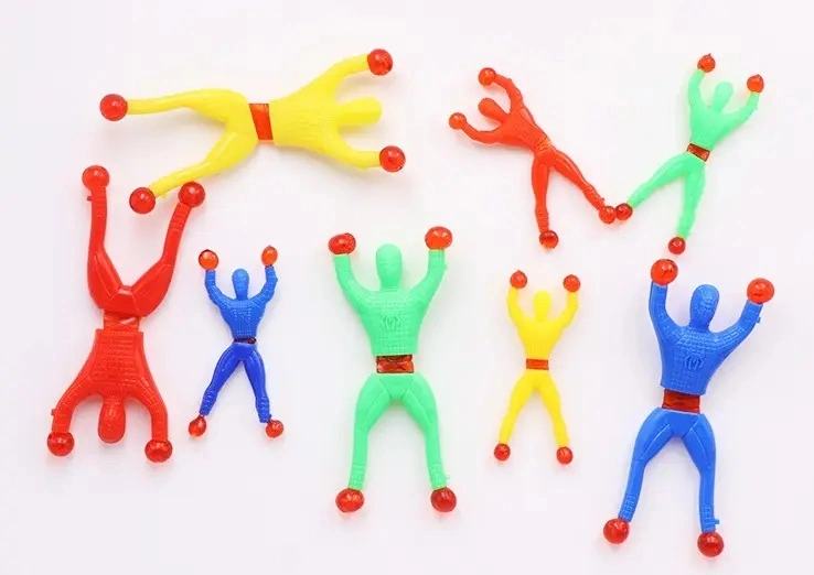 Funny Flexible Climb Men Sticky Wall Toy Kid Toys Climbing Flip Plastic Man Toy for Children Attractive Classic Gift Toys