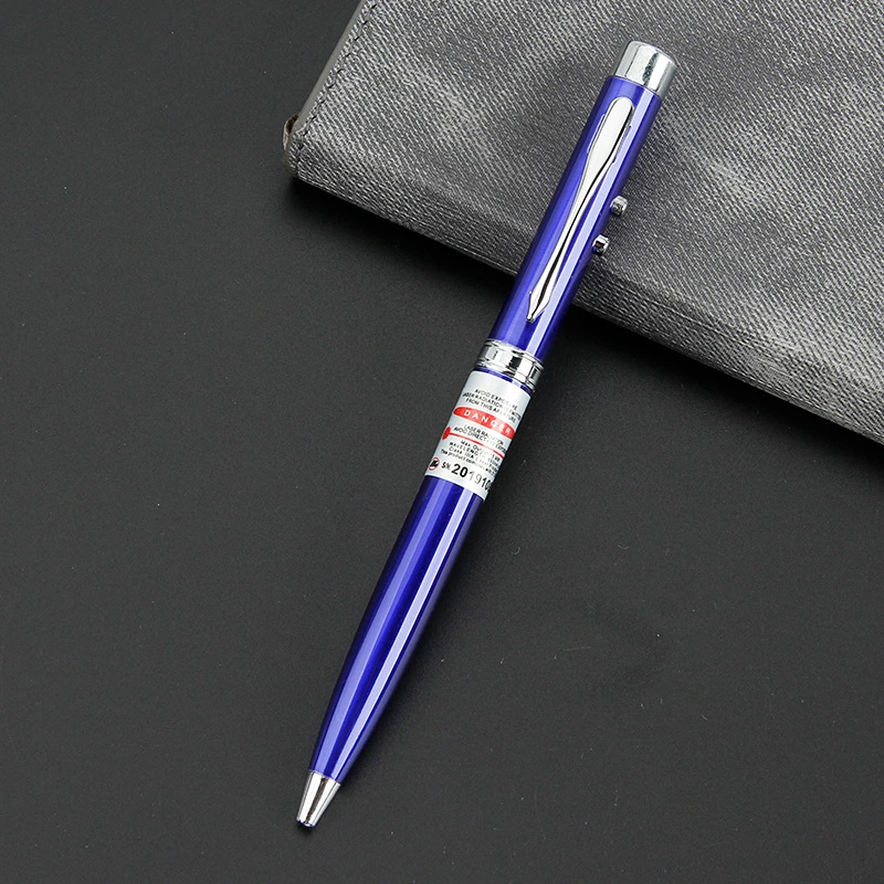 UV LED Light Ballpoint Pen with Lighter Point Promotional Ball Point Pen