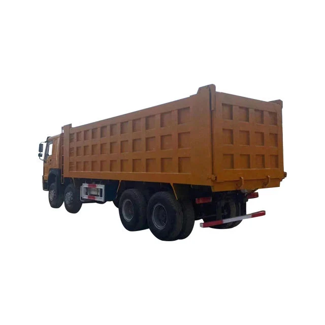 HOWO Tipper Dumper Two Double Front Axle Mining Truck for Sale in Africa