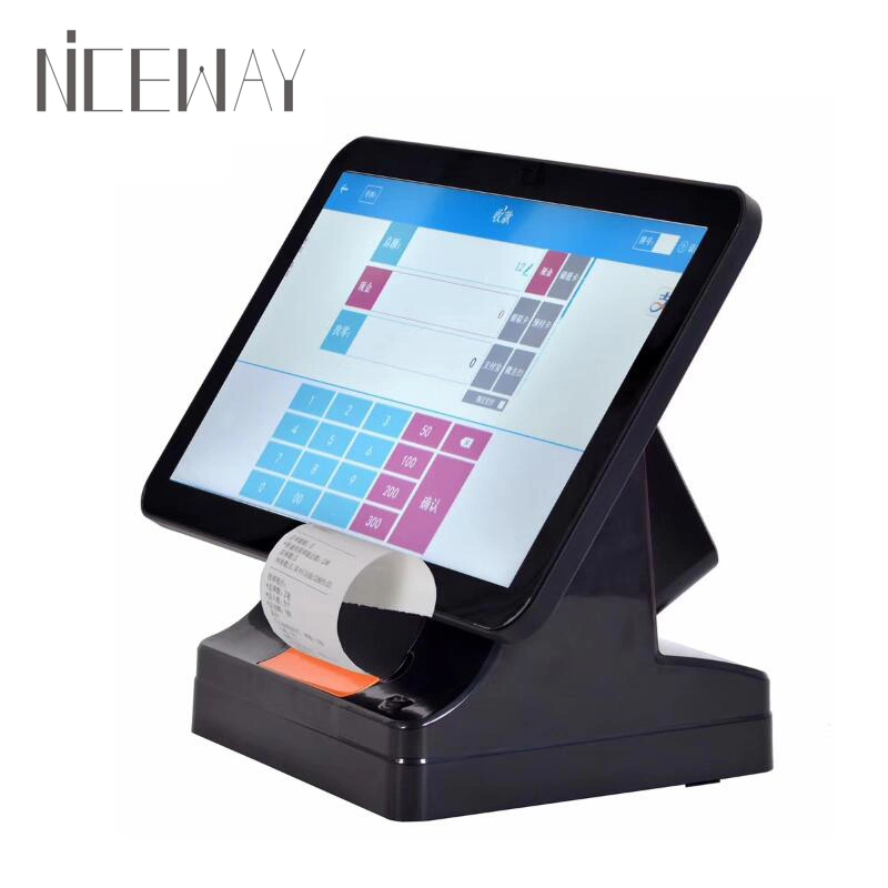 Hotsale 15.6" Windows Cash Register Supermarket Touch Screen POS Payment System