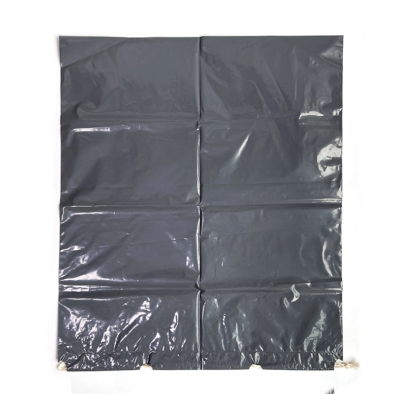 Hot Sale Factory Supply Trash Bag Bolsa de basura de algodón con cordón ajustable Bolsa de revestimiento de contenedor de plástico para venta al por mayor