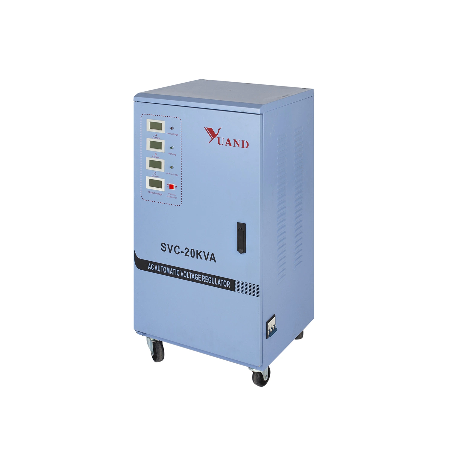 Electrical Automatic Voltage Stabilizer Voltage Regulator SVC AVR Servo Motor 380V SVC-15kVA