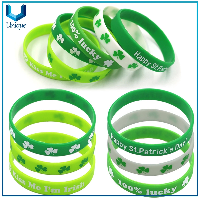 Cheaap cadeau promotionnel gratuit bracelet, un logo personnalisé Cadeau souvenir bracelet en silicone