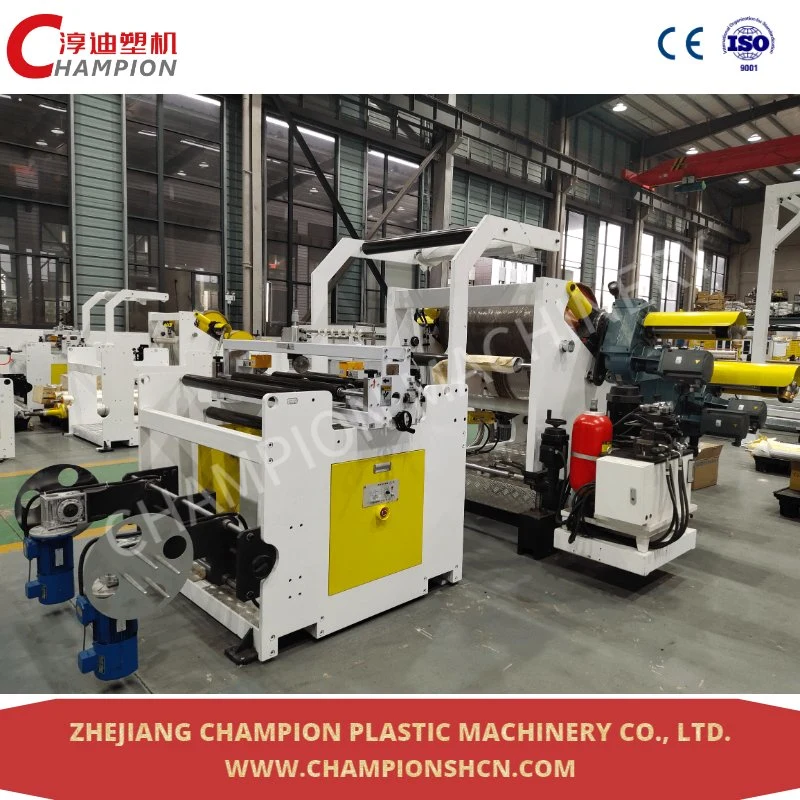 Champion PET Flat Pasting Film Extrusion Production Line/Plastic Film Extruder Making Machine Furniture Decorative PET Film Extrusion Machine