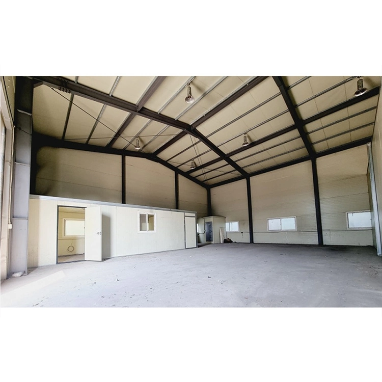 Metal Building Materials Prefab Steel Frame Workshop Warehouse Mezzanine