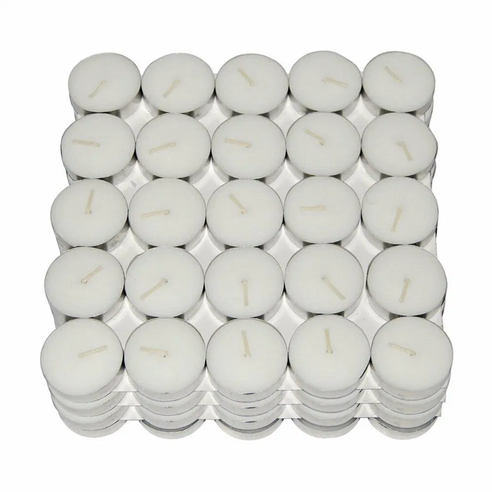 Small Unscented Paraffin Wax Tea Lights for Multi Purposes