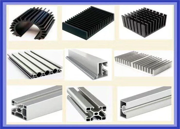 Aluminium Alloy T-Slot V-Slot Profile Machinery Parts for Machines and Shelf