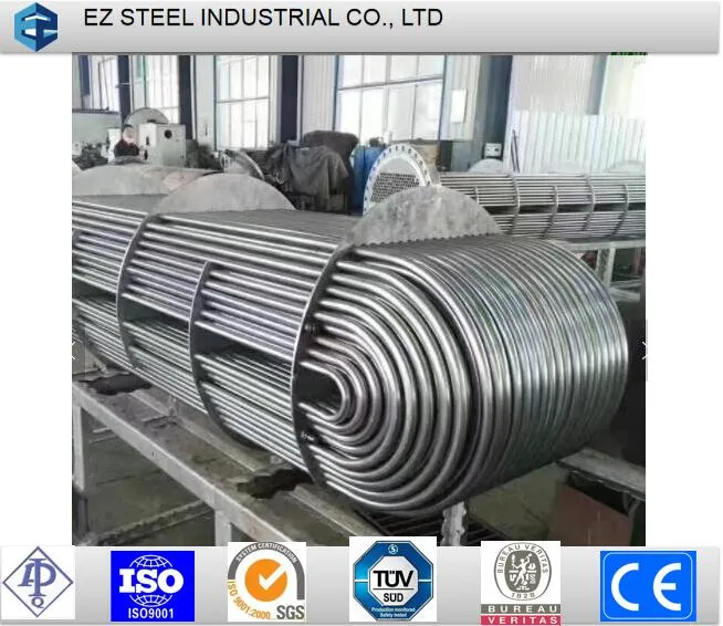 Stainless Seamless Heater Exchanger Tube, Steel Pipe