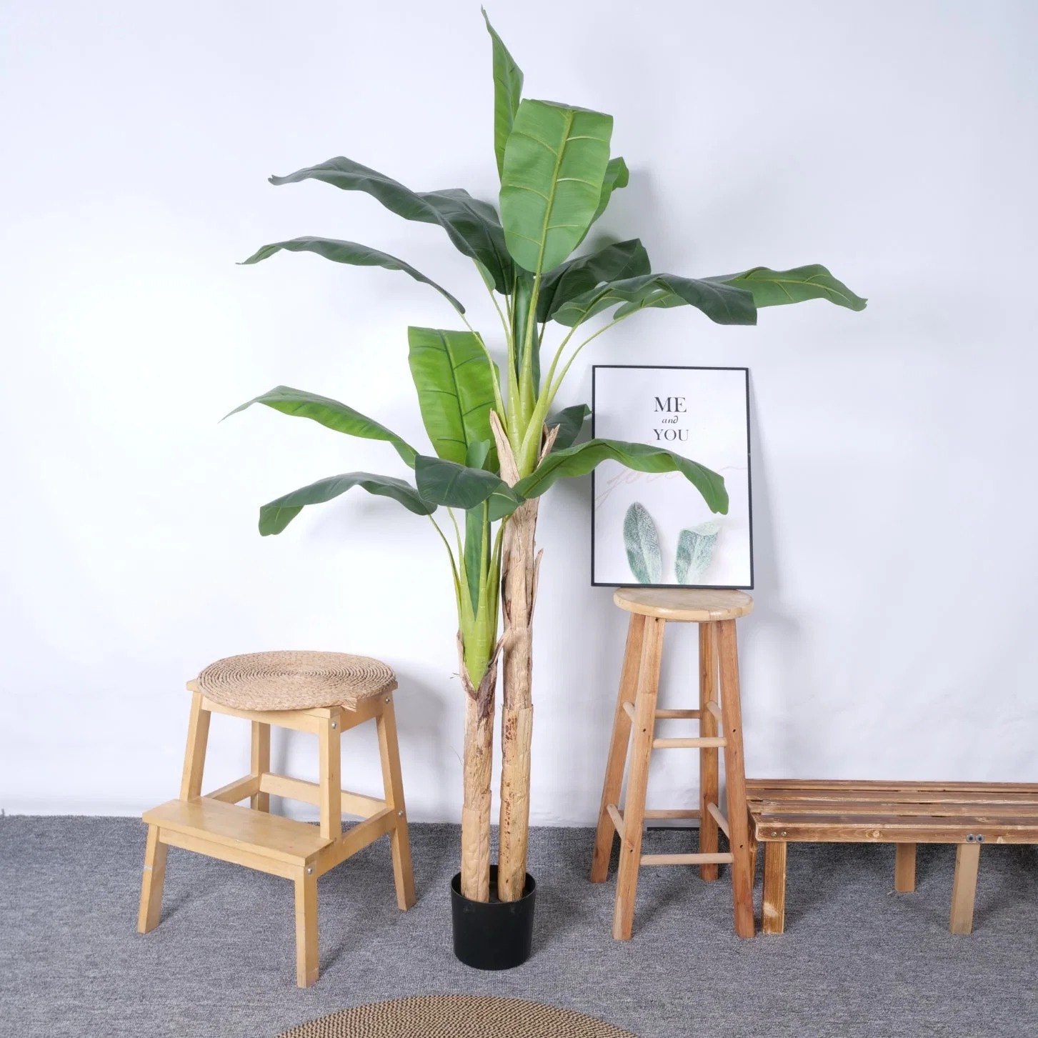 Plástico Bonsai planta árbol Fake árbol artificial DEC