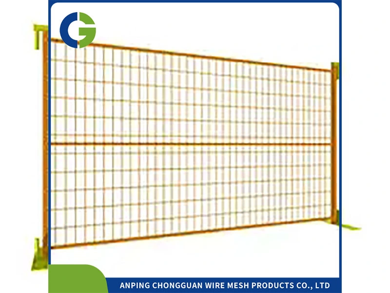 Superior Quality Galvanized Steel Pedestrian Barricades Crowd Control Barriers Temporary Fence