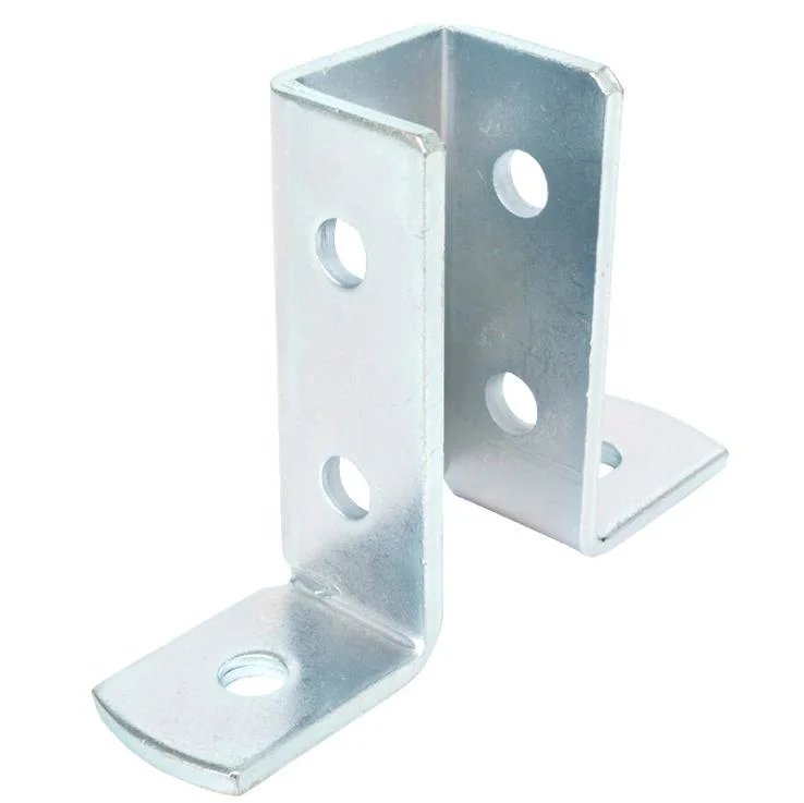 Carbon Steel Hot DIP Galvanized Solar panel Support System Fittings Connection Base Welding Base Strut Floorbracket