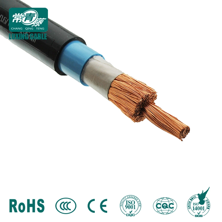 VV22 Vlv22 Cinta de acero Vehículos blindados de Cu/PVC/SWA PVC/Cable de alimentación