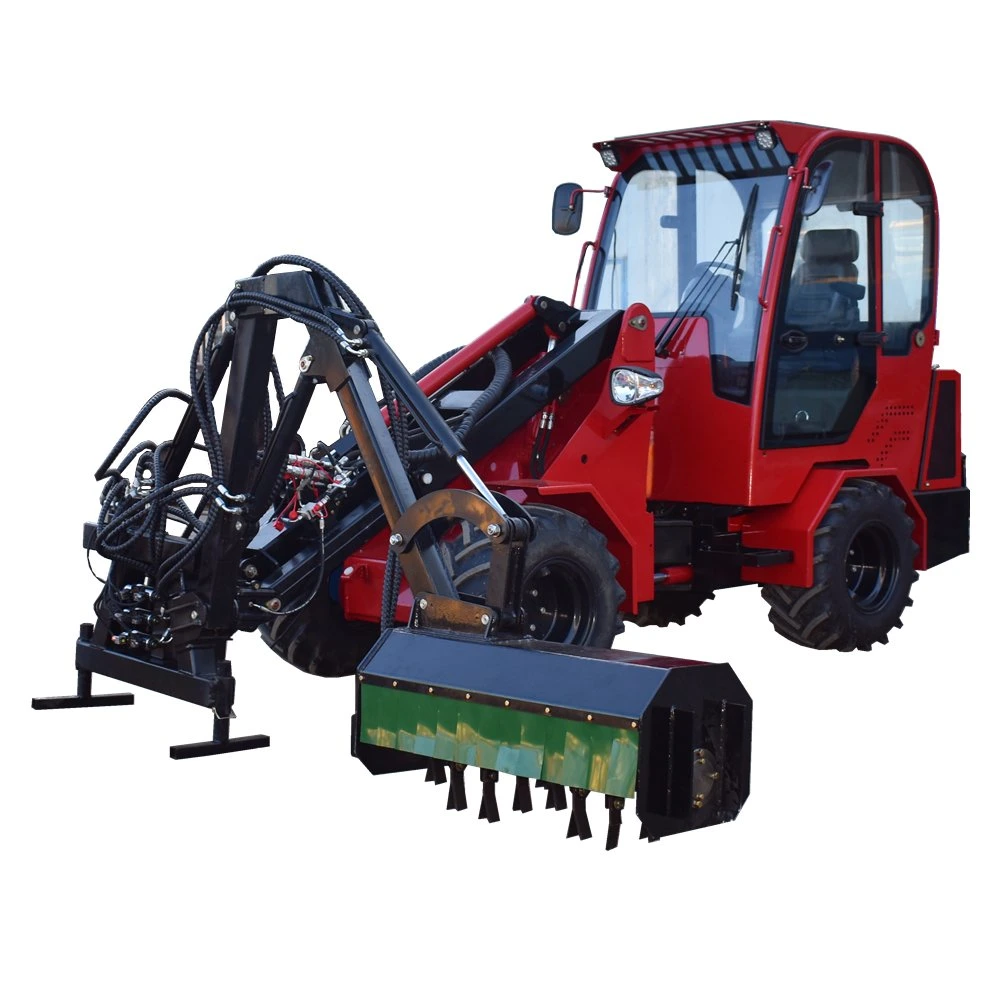 Olive Harvester Multione Telescopic Loader with Tree Shaker Collecting Bucket